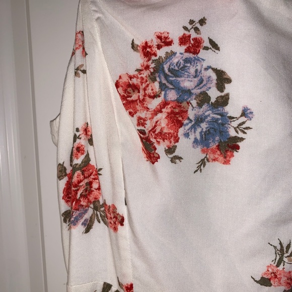 White Flora Minidress - Picture 3 of 4